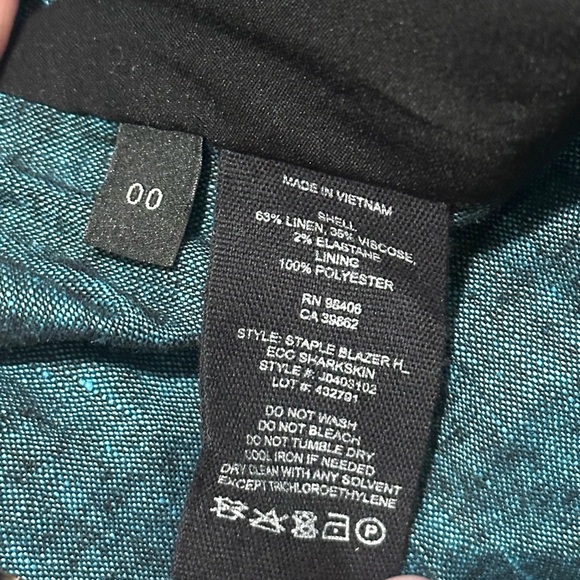 Theory Women's One-Button Staple Blazer 00 - Picture 5 of 6